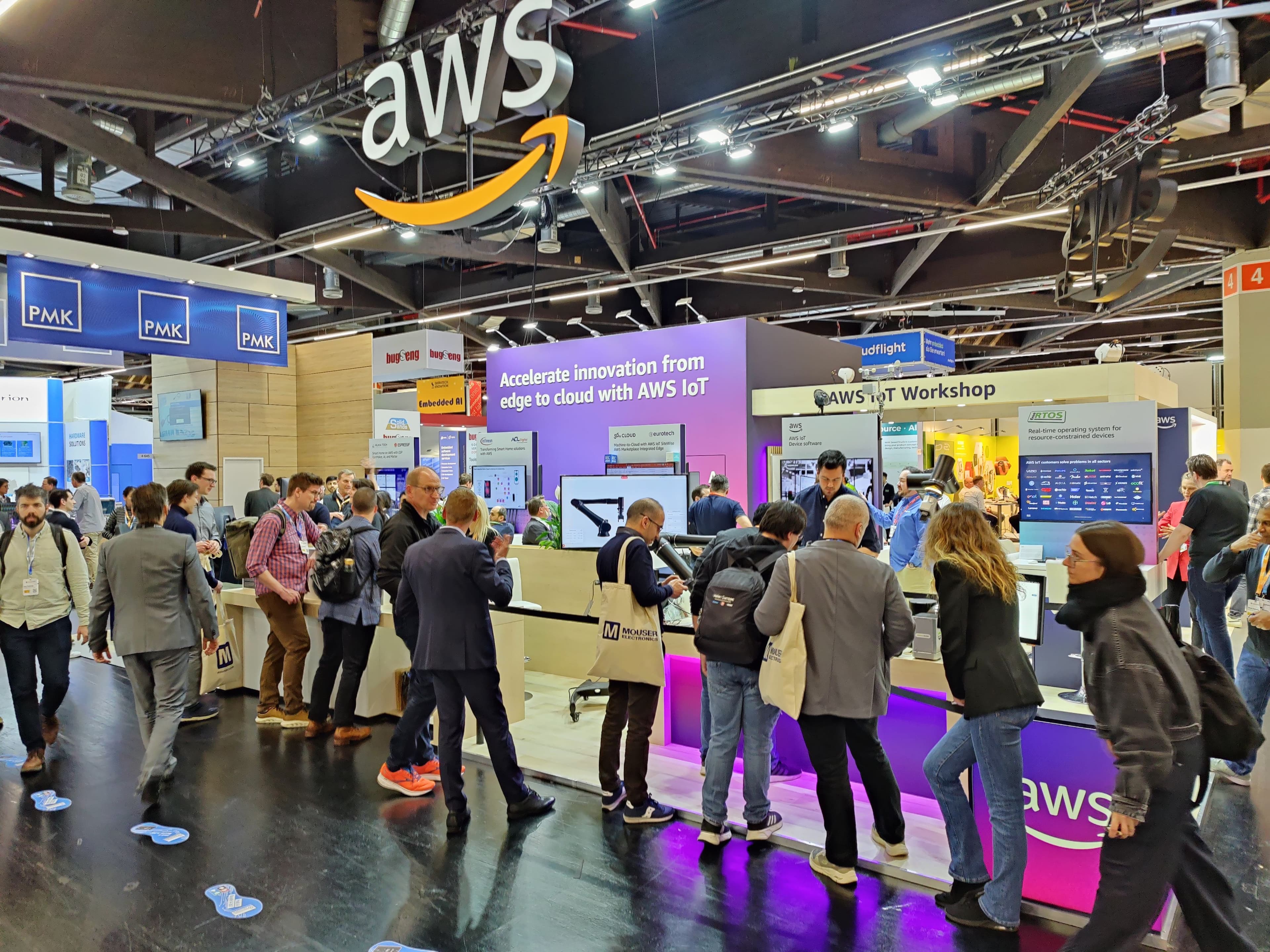 ACP Engineering on AWS Booth - Embedded World 2024