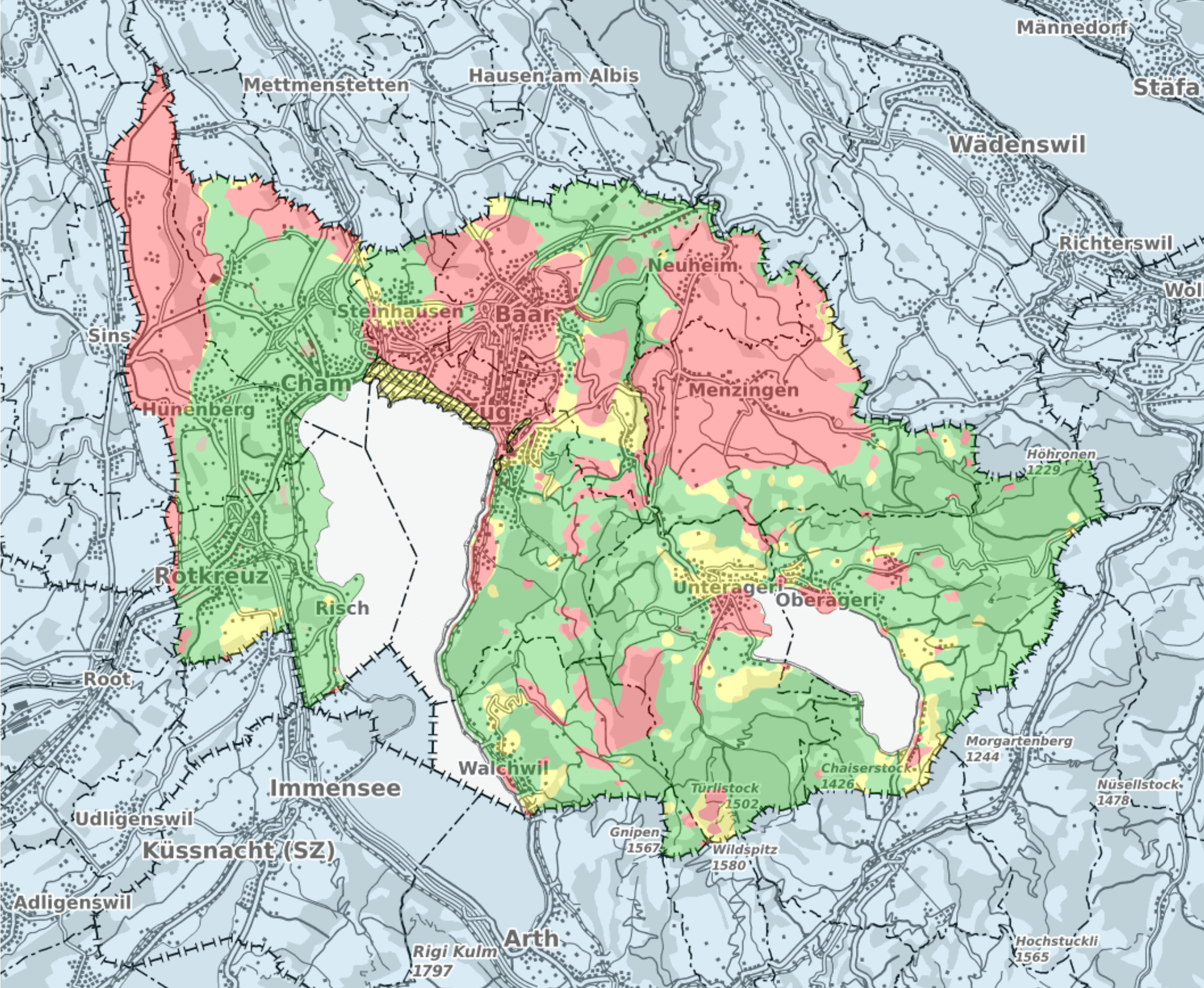 Use Case - Kanton Zug GIS
